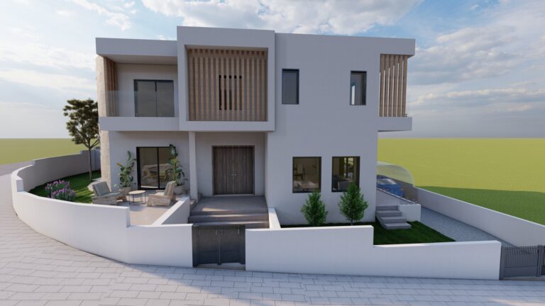 3+1 Bedroom Semi-Detached House in Agios Athanasios, Limassol