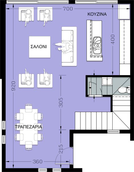 Cozy 3 Bedroom House in Kato Polemidia